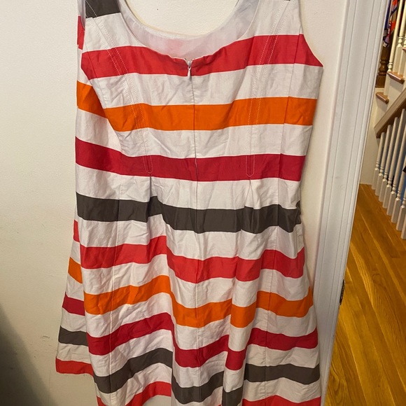 Nine west striped dress size 14 - Picture 3 of 4